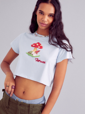 Fiorucci Mushroom Boxy Tee