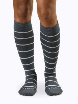 Knee-high Compression Socks – 6-pack Stripes