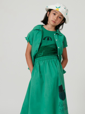 Gentleman Green Skirt