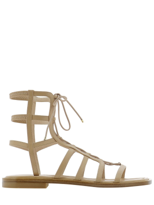 Stuart Weitzman Kora Lace Up Sandals