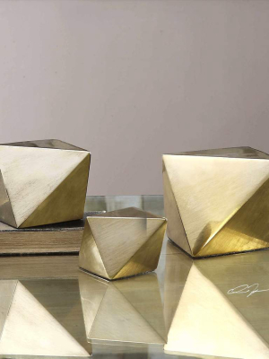 Rhombus Sculpture, Set Of 3