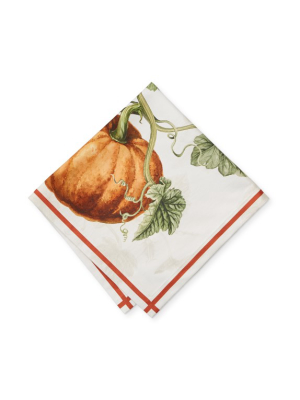 Harvest Pumpkin Patch Napkins, Set Of 4