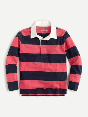 Boys' Long-sleeve Rugby Polo Shirt