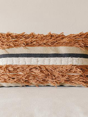 Tactile Mix Wool Lumbar Pillow Cover