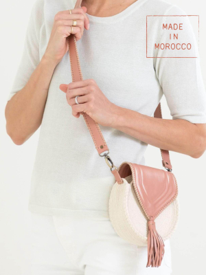 Tissé Crossbody - Rose