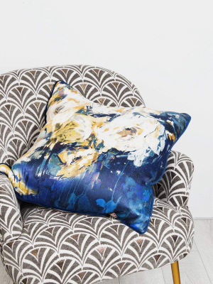 Gigi 58x58cm Cushion In Navy