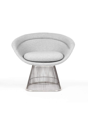 Platner Lounge Chair - Light Grey