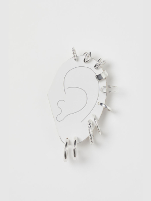 10-pack Ear Cuffs And Earrings