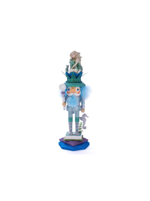 Kurt Adler 17.5" Hollywood Mermaid King Nutcracker