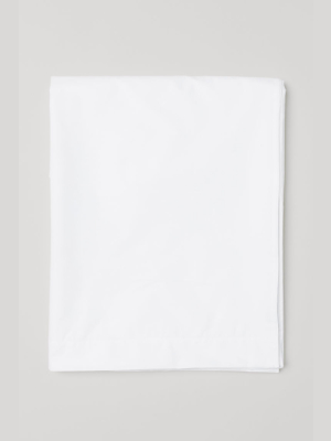 Cotton Percale Flat Sheet