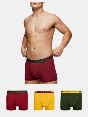 Assorted Color Trunks 3 Pack*