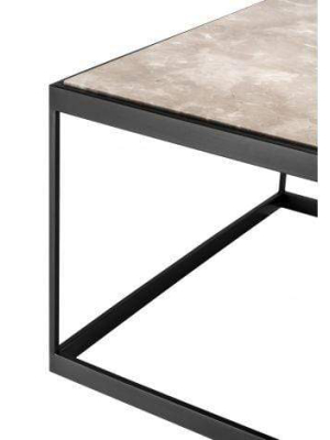 Eichholtz La Quinta Side Table - Bronze & Beige