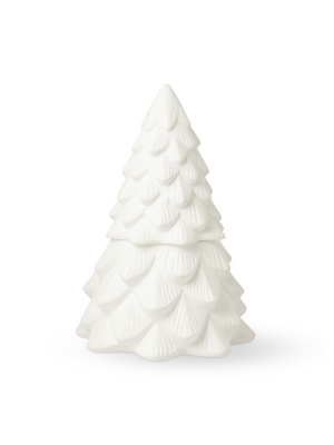 Figural Tree Porcelain Diffuser, Winter Forest