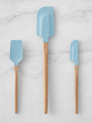 Sky Blue Spatulas, Set Of 3