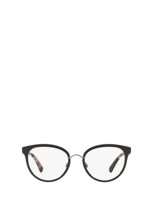 Valentino Eyewear Round Frame Glasses