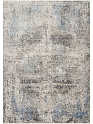 Loloi Franca Rug - Slate/sky