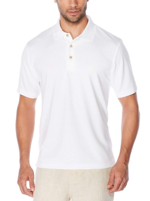 Big & Tall Solid Textured Polo