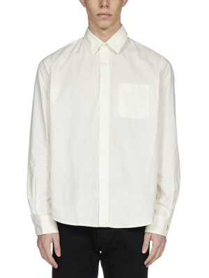 Kenzo Logo Embroidered Tailored Shirt