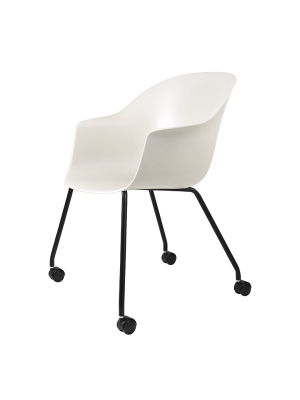 Bat Meeting Chair - 4-legs W/ Castors