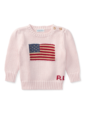 Flag Cotton Sweater