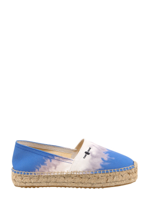 Car Shoe Tie-dye Effect Espadrilles