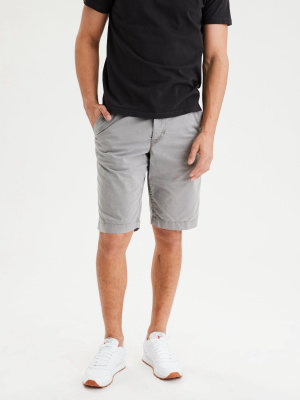 Ae Ne(x)t Level Longer Length 12" Khaki Short