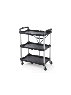 Olympia Tools 85-188 Pack N Roll Collapsible Storage Service Cart With Wheels