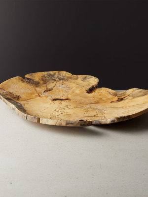 Slice Round Tamarind Wood Server