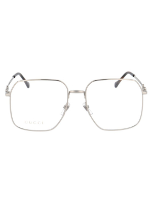 Gucci Eyewear Square Frame Glasses