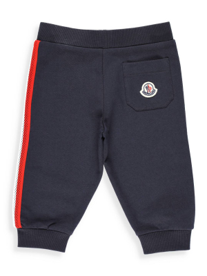 Moncler Enfant Logo Patch Side Stripe Track Pants