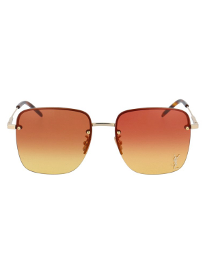 Saint Laurent Eyewear Square Frame Sunglasses