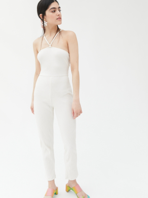 Lisa Says Gah Simone Knit Strappy Back Jumpsuit