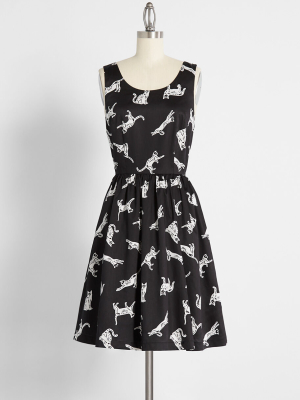 Optimistic Effect Sleeveless Dress