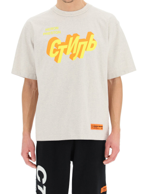 Heron Preston Ctnmb Poster T-shirt