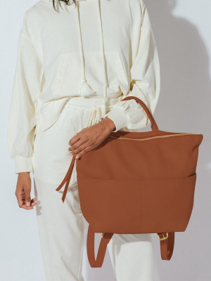 Taylor Mama Bag | Cognac Leather