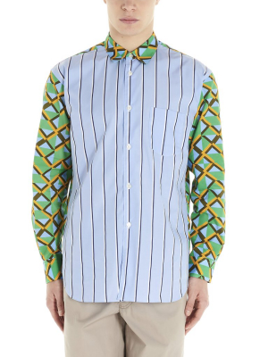 Comme Des Garçons Shirt Printed Shirt