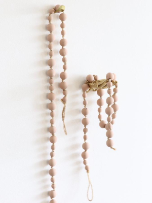 Wooden Prayer Beads Blush