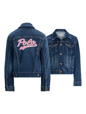 Girls' Denim Trucker Jacket