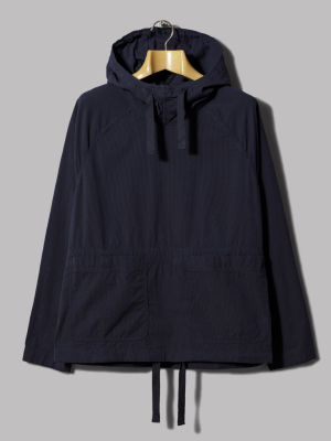 Albam Summerisle Seersucker Smock (navy)