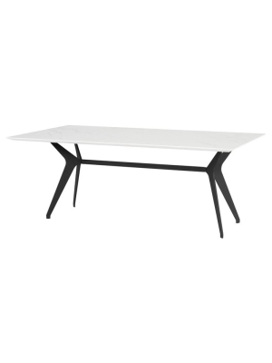 Nuevo Daniele Dining Table - White