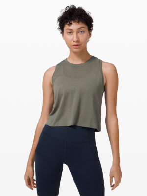 Swiftly Breathe Crop Tank