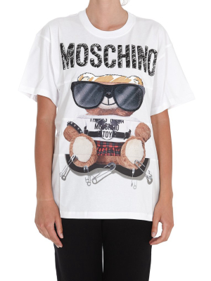 Moschino Teddy Logo Printed T-shirt