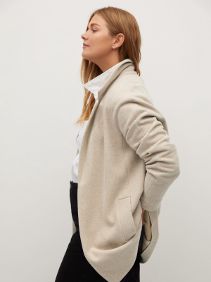 Lapelled Straight-cut Coat