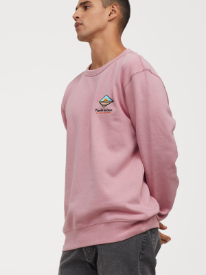 Graphic-detail Sweatshirt