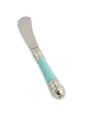 Julia Knight Classic Spreader Knife In Aqua - Set Of 4