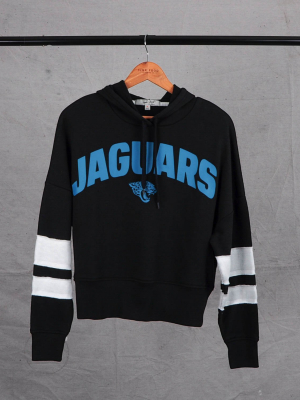 Women's Nfl Jaguars Sideline Striped Fleece