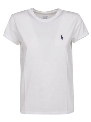 Polo Ralph Lauren Logo Embroidered T-shirt