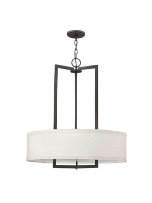 Hampton Chandelier Buckeye Bronze