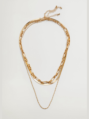 Chain Necklace Set