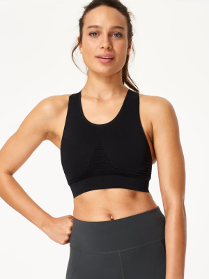 Sweaty Betty Stamina Workout Bra - Black - Final Sale